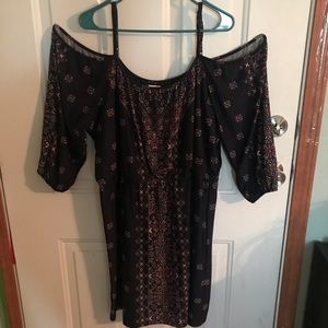 Maurice’s cold shoulder mini dress